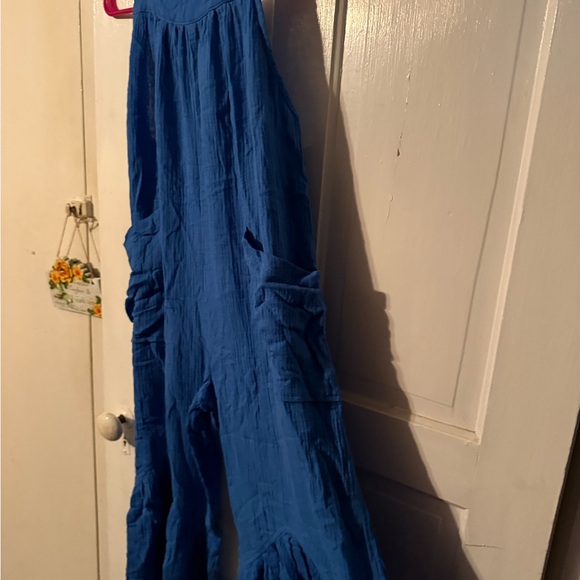 Blue Jumpsuit - Picture 3 of 4